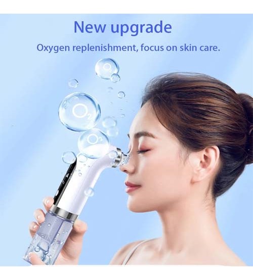 Micro Bubble Face Cleaner Water Circulation Vacuum Suction Blackhead Remover